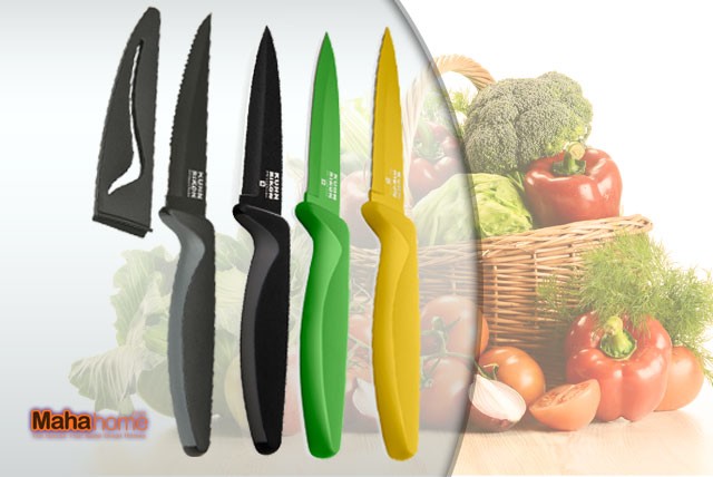 £17 instead of £39.99 for a set of 4 Kuhn Rikon Colori II knives from Mahahome.com – cut the baloney and save 57%  