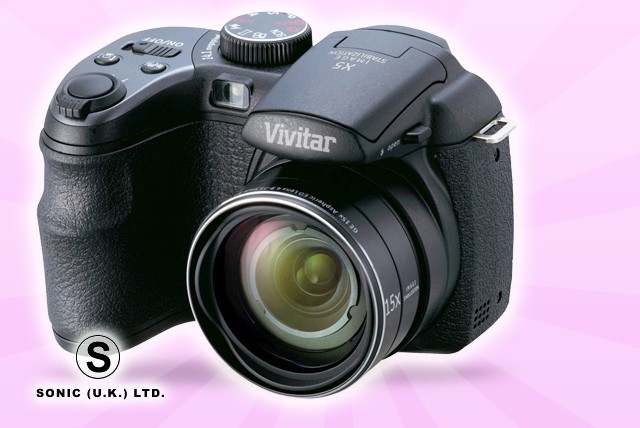 £129.99 for a Vivitar VS1527 digital bridge camera with 18x optical zoom - capture those special moments + FREE DELIVERY