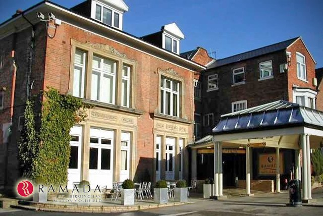 £59 instead of up to £82 for a 1 night stay for 2, including breakfast and afternoon tea at Ramada Hotel, Birmingham – save up to 28%