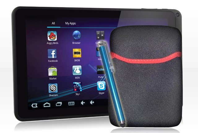 £69.99 (from Time2) for a 7 inch Android Tablet, or £129.99 for a 10.1 inch tablet with pouch and stylus – get connected and save up to 63%