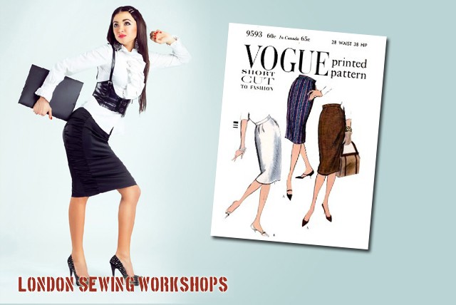 £24 instead of £80 for a 3hr vintage skirt making class at London Sewing - learn to make an Audrey Hepburn skirt & save 70%