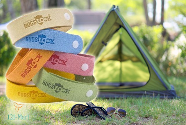 £2 instead of £14.99 (from 121-Mart) for 5 mosquito repelling bracelets in a range of colours – say goodbye to bugs & save 87%