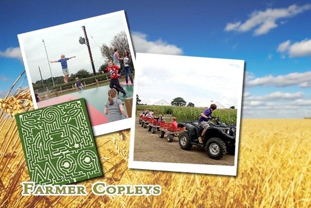 £9 instead of £20 for entry for 4 people to the award-winning Farmer Copley's Farm and Corn Maze, Pontefract - save 55%