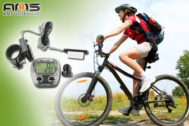 £6.99 instead of £15 (from AMS Global) for a 13 function bicycle computer inc. time, speed, distance & temperature - save 53%