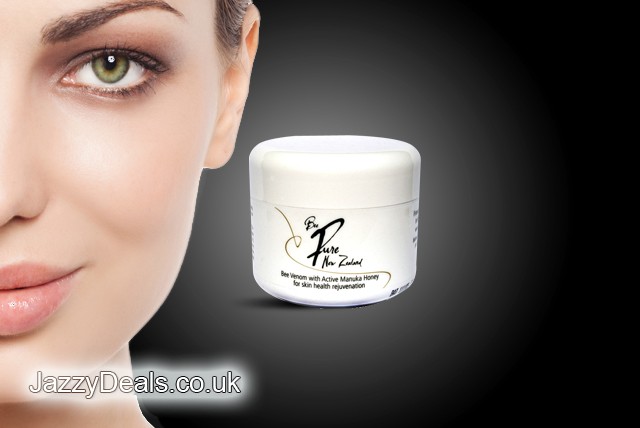 £39.99 instead of £99.99 (from JazzyDeals) for a 100ml pot of BeePureNZ Bee Venom Cream with Active Manuka Honey – save 60%