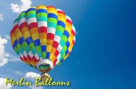 £89 instead of up to £199 for a 4 hour hot air balloon experience over Kent, inc. 1 hour flight & bubbly with Merlin Balloons - save up to 55%