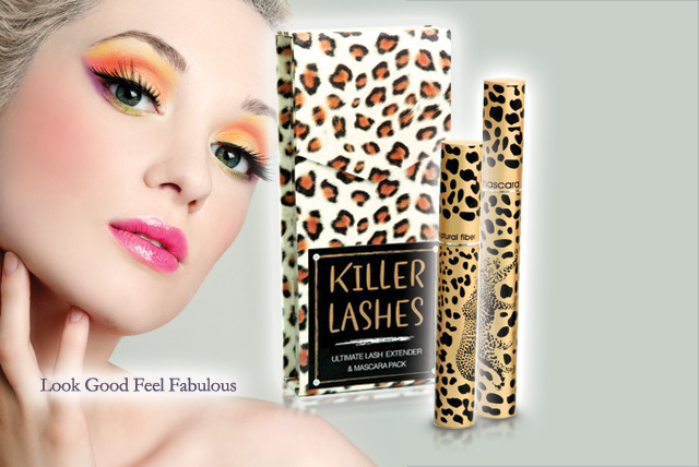 £11.99 instead of £29.99 (from Look Good Feel Fabulous) for a Killer Lashes mascara and lash extender set – save 60%
