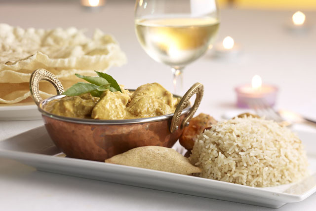 £19 instead of up to £37.50 for an Indian meal for 2 inc. starters, mains and a glass of wine or beer at Varanasi Chefs – save up to 49%