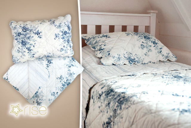 £20 instead of £70 (from Rise Fashion) for a single vintage reversible floral quilt set, £30 for a double or £40 for a king - save up to 71%
