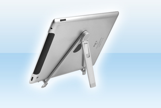 £8.99 instead of £35.99 (from I Think Gadgets) for a foldable, aluminium tablet or iPad stand – save an out-stand-ing 75%