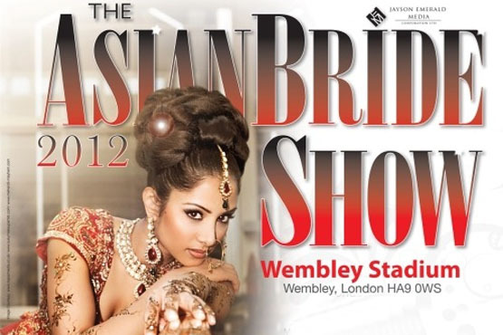 £5 instead of £10 for a ticket to the Asian Bride Show, Wembley Stadium on 28th & 29th January - get inspiration for your big day & save 50%