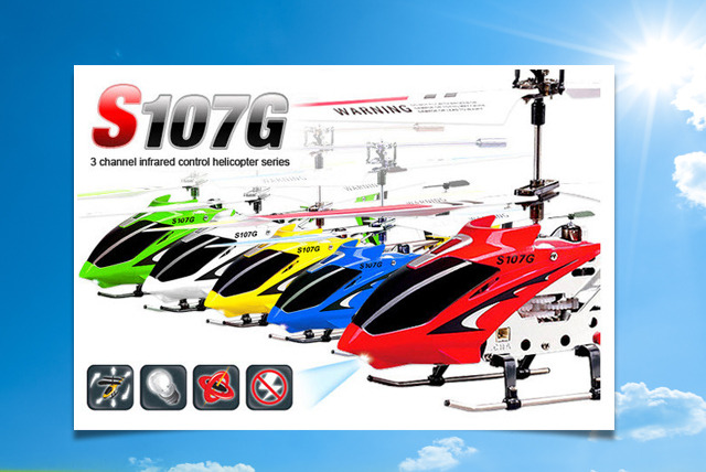 £16.99 instead of £39.99 (from Shopperheads) for a state of the art S107G Remote Control Indoor Helicopter – take to the skies and save 58%