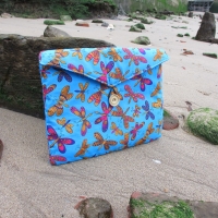 iPad Purse Blue Butterfly on I Love Markets