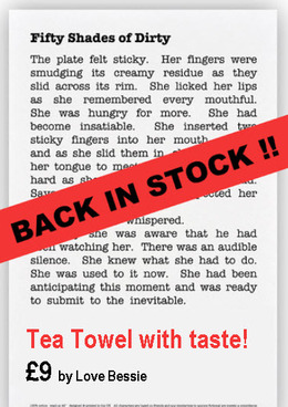 Fifty Shades of Dirty Tea Towel