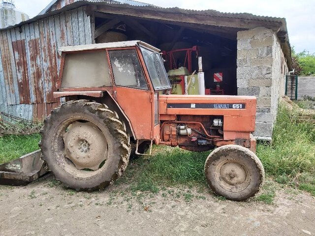 Двигатель renault 651