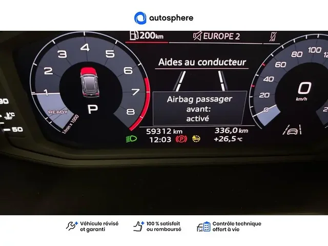Occasion Audi A1 Sportback à POITIERS chez PEUGEOT POITIERS