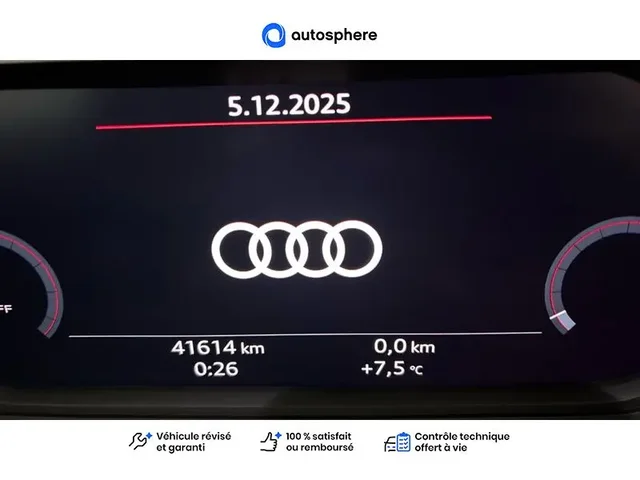 Occasion Audi A1 Sportback à CHÂTEAU THIERRY chez Volkswagen Chateau Thierry