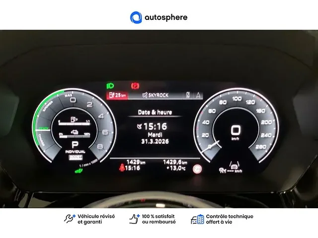 Démonstration Audi A3 Sportback à CHÂTEAU THIERRY chez Volkswagen Chateau Thierry