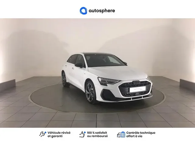 Démonstration Audi A3 Sportback à CHAMPNIERS chez Volkswagen Angouleme