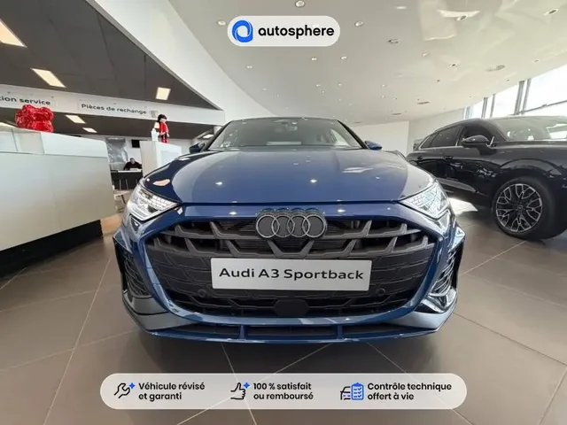 Démonstration Audi A3 Sportback à CHAMPNIERS chez Volkswagen Angouleme