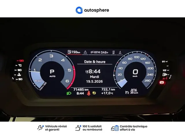 Occasion Audi A3 Sportback à CHAMPNIERS chez Volkswagen Angouleme
