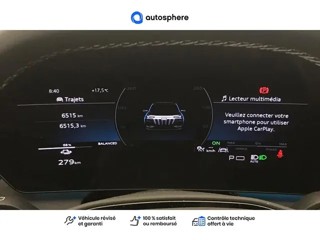 Démonstration Audi Q6 Sportback E-Tron à CHAMPNIERS chez Volkswagen Angouleme
