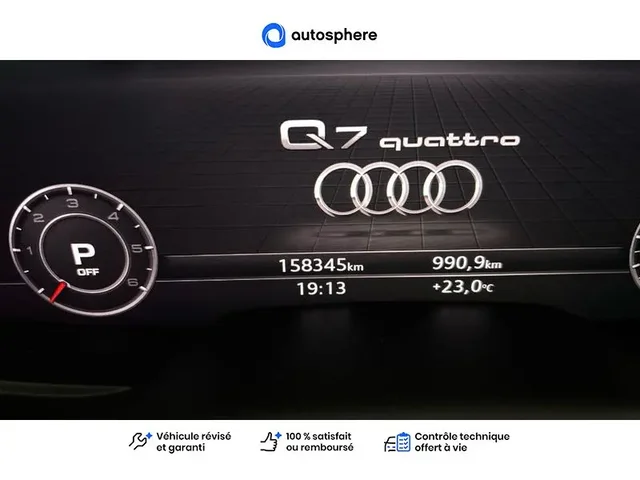 Occasion Audi Q7 à CHÂTEAU THIERRY chez Volkswagen Chateau Thierry