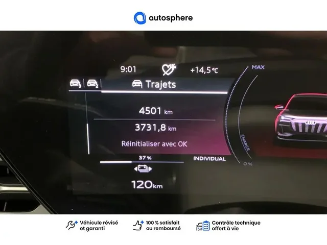 Démonstration Audi Sq6 E-Tron à CHÂTEAU THIERRY chez Volkswagen Chateau Thierry
