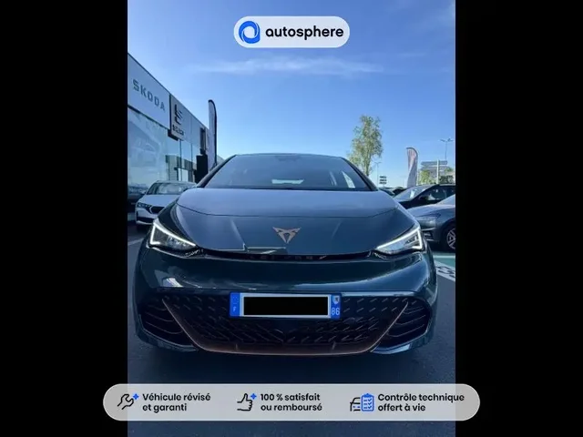 Démonstration Cupra Born à CHAMPNIERS chez Volkswagen Angouleme