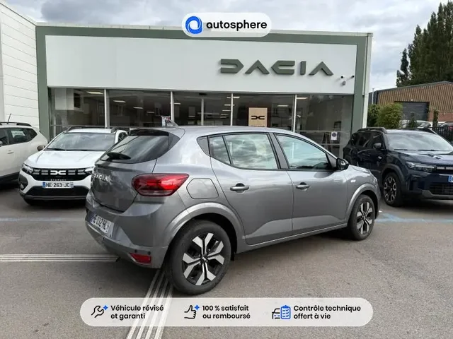 Démonstration Dacia Sandero à Englos chez DACIA ENGLOS