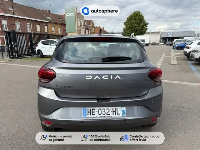 Démonstration Dacia Sandero à Englos chez DACIA ENGLOS