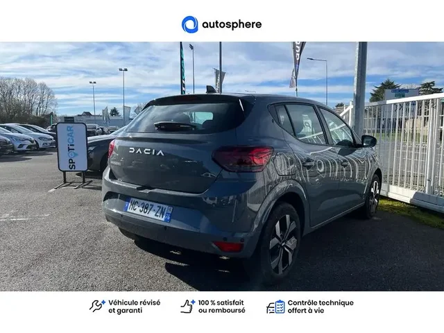 Occasion Dacia Sandero à Bassussarry chez Citroën Bassussarry