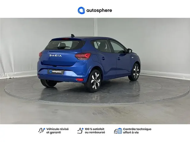 Occasion Dacia Sandero à Englos chez DACIA ENGLOS