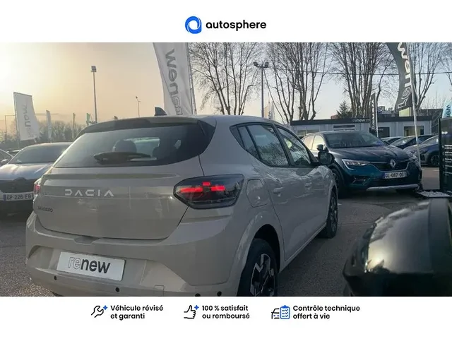 Démonstration Dacia Sandero à SALON DE PROVENCE chez RENAULT | SALON