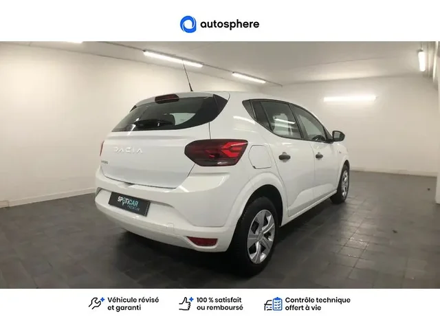Occasion Dacia Sandero à Bassussarry chez Citroën Bassussarry