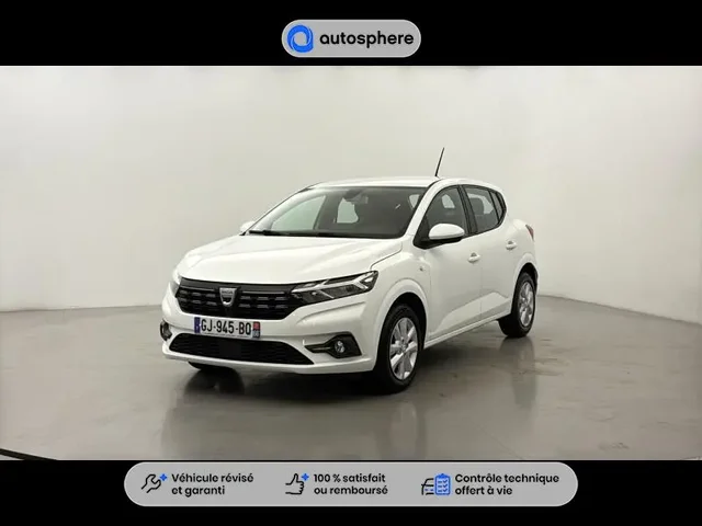 Occasion Dacia Sandero à POITIERS chez PEUGEOT POITIERS