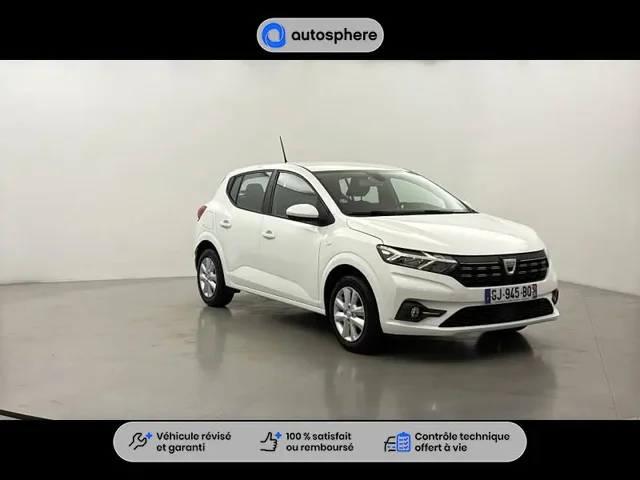 Occasion Dacia Sandero à POITIERS chez PEUGEOT POITIERS