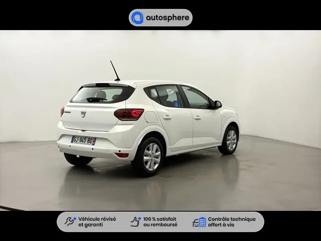 Occasion Dacia Sandero à POITIERS chez PEUGEOT POITIERS