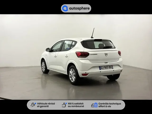 Occasion Dacia Sandero à POITIERS chez PEUGEOT POITIERS