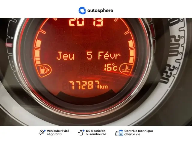 Occasion Fiat 500c à PETITE-FORET chez FORD VALENCIENNES