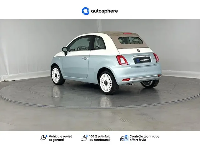 Occasion Fiat 500c à CHÂTEAU THIERRY chez Volkswagen Chateau Thierry