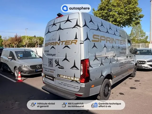 Démonstration Mercedes Sprinter à MELUN chez Groupe Autosphere Melun