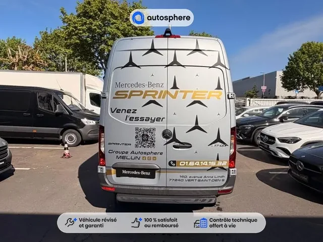Démonstration Mercedes Sprinter à MELUN chez Groupe Autosphere Melun