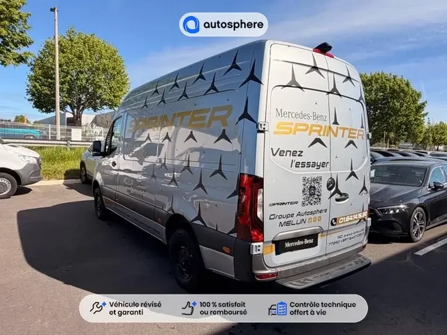 Démonstration Mercedes Sprinter à MELUN chez Groupe Autosphere Melun