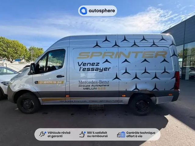 Démonstration Mercedes Sprinter à MELUN chez Groupe Autosphere Melun