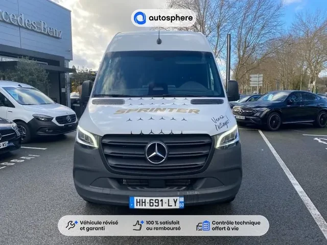 Démonstration Mercedes Sprinter à MELUN chez Groupe Autosphere Melun