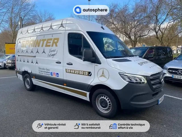 Démonstration Mercedes Sprinter à MELUN chez Groupe Autosphere Melun