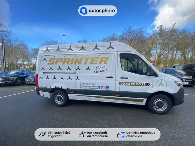 Démonstration Mercedes Sprinter à MELUN chez Groupe Autosphere Melun