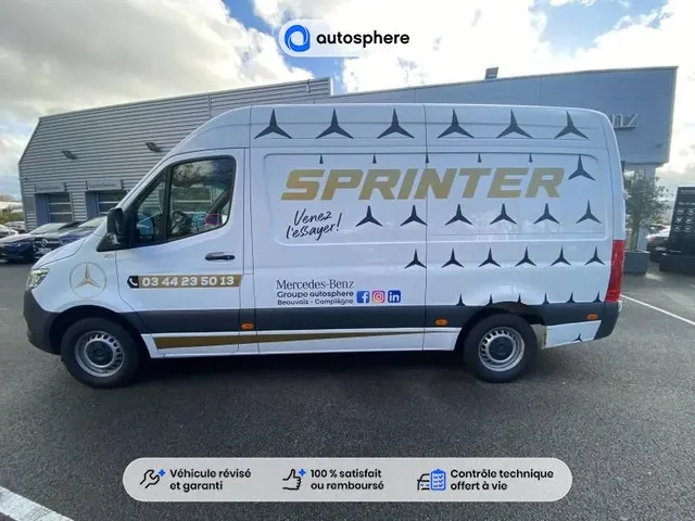 Démonstration Mercedes Sprinter à MELUN chez Groupe Autosphere Melun