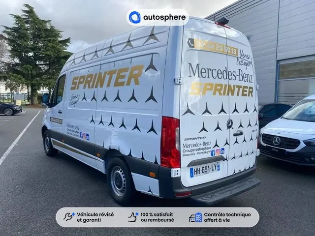 Démonstration Mercedes Sprinter à MELUN chez Groupe Autosphere Melun